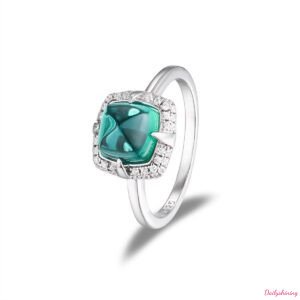 1.5CT Lab Grown Emerald Ring