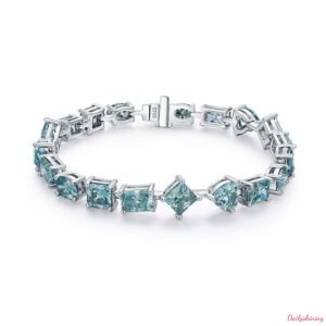 1CT Mixed-Cut Moissanite Bracelet